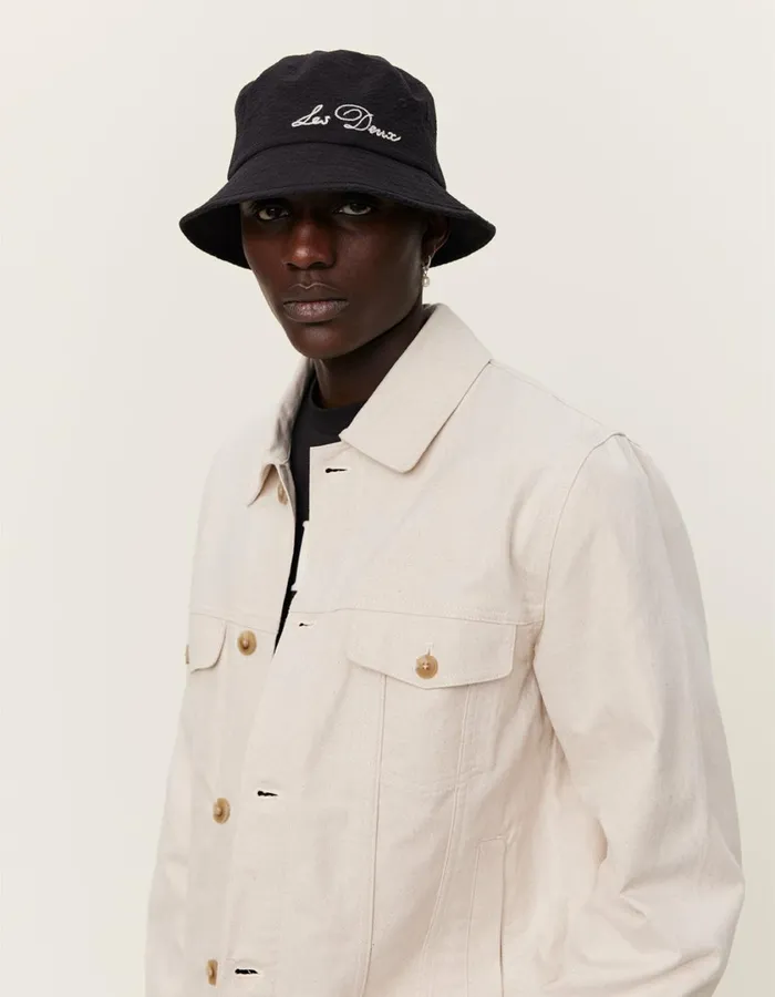 Men Micah Casual Twill Jacket 8211 Ivory Les Deux JacketsCoats