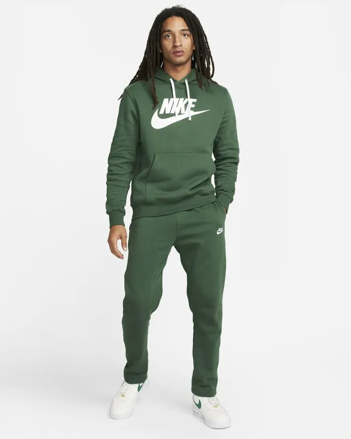 Men Nike All Clothing Sportswear Club Fleece Firfirwhite