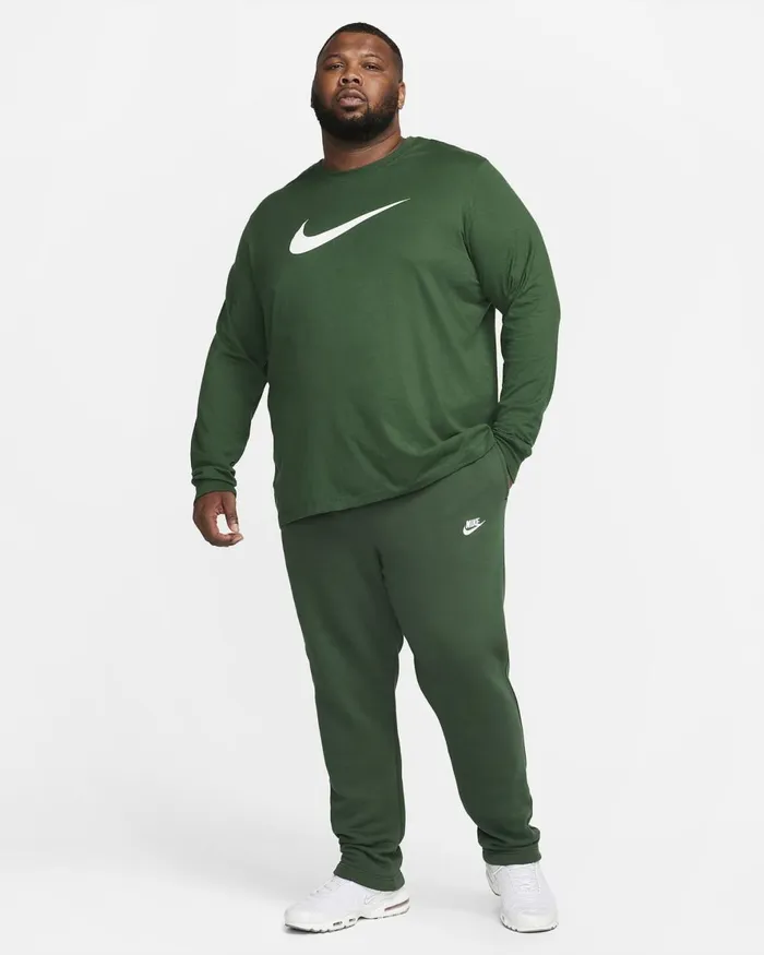 Men Nike All Clothing Sportswear Club Fleece Firfirwhite
