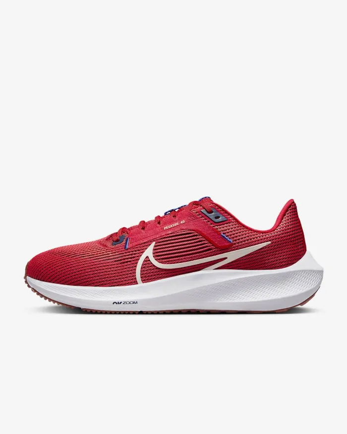Men Nike All Shoes Pegasus 40 University Redmidnight Navyblue Joysea Glass