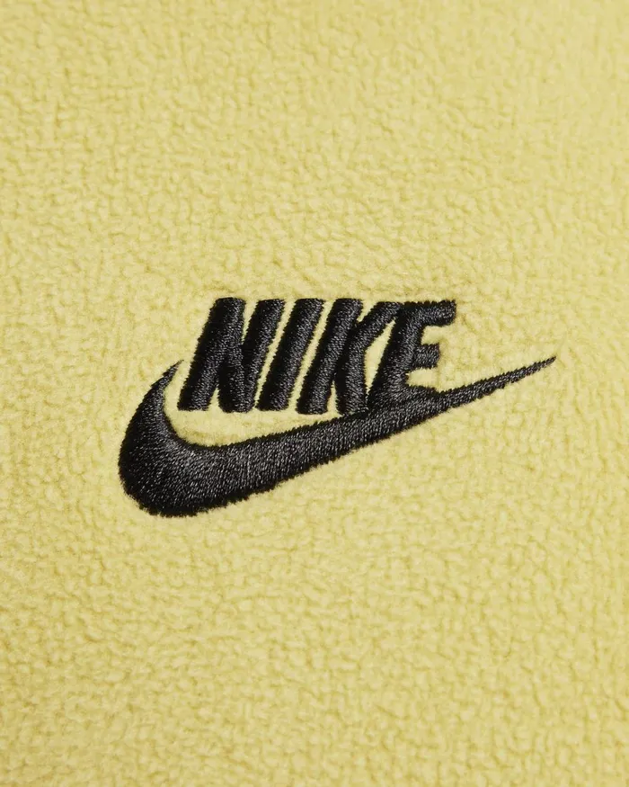 Men Nike Hoodies And Sweatshirts Club Fleece Buff Goldblack