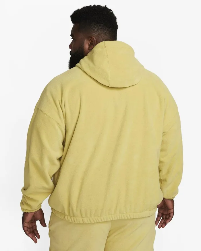 Men Nike Hoodies And Sweatshirts Club Fleece Buff Goldblack