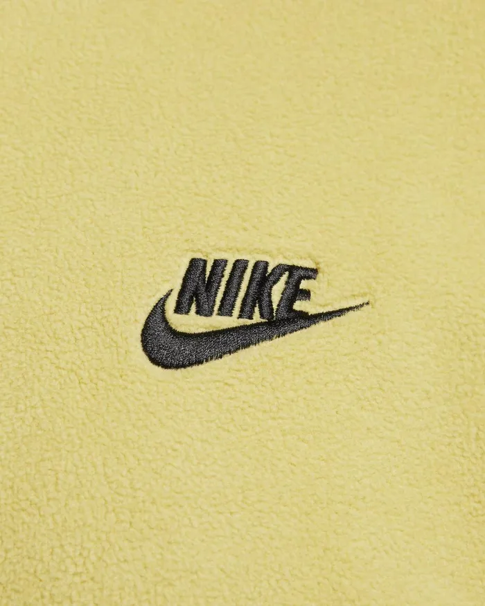Men Nike Hoodies And Sweatshirts Club Fleece Buff Goldblack