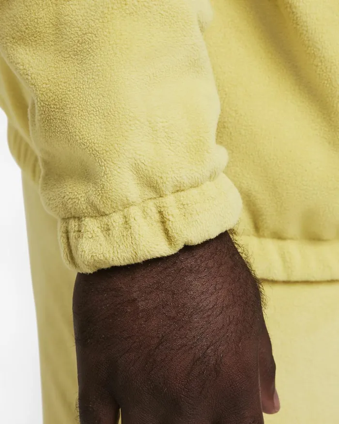 Men Nike Hoodies And Sweatshirts Club Fleece Buff Goldblack