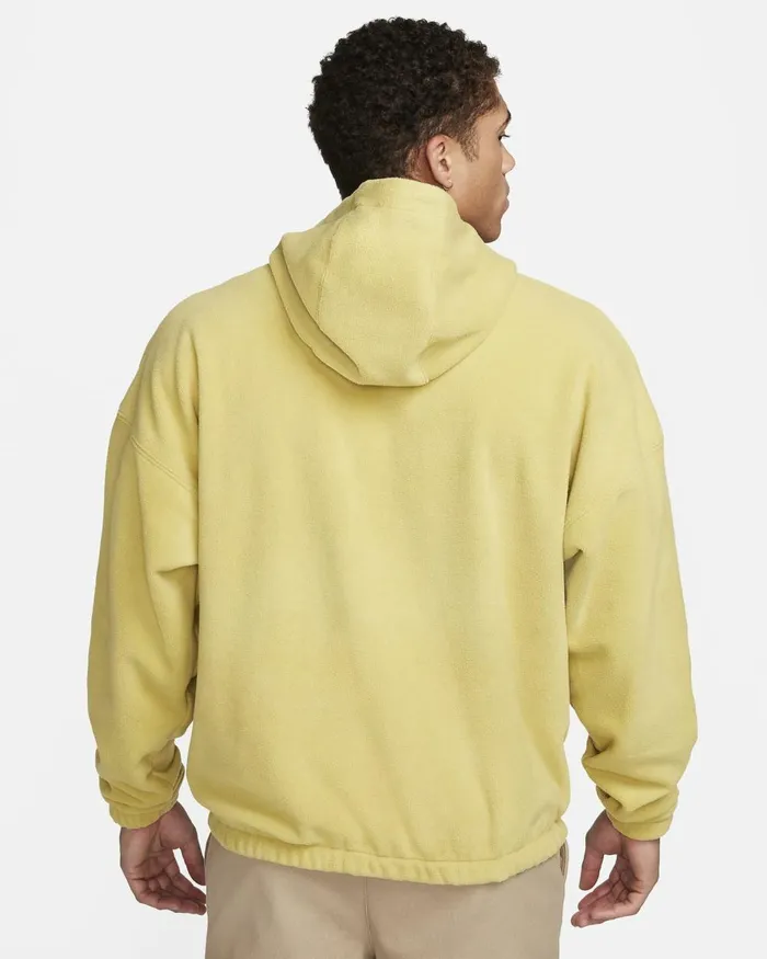 Men Nike Hoodies And Sweatshirts Club Fleece Buff Goldblack