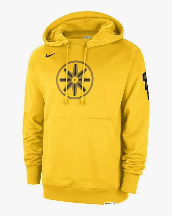Men Nike Hoodies And Sweatshirts Golden State Warriors Standard Issue 202324 City Edition Amarillo