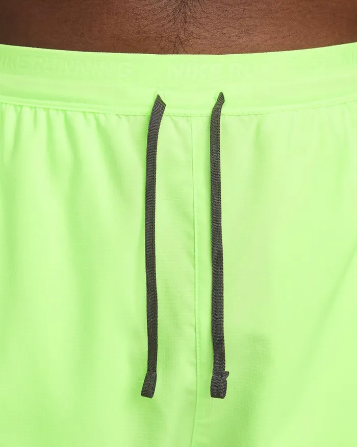 Men Nike Shorts Stride Lime Blastmedium Ashmedium Ash
