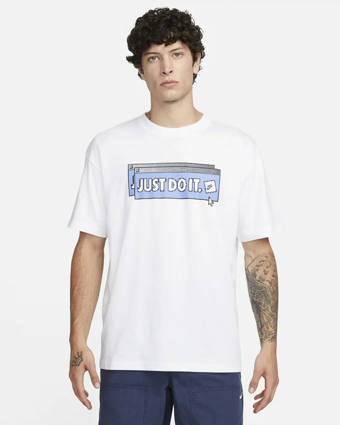 Men Nike Tops And TShirts Sportswear White