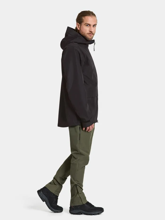 Men Nordic Jacket Black Didriksons Spring Jackets