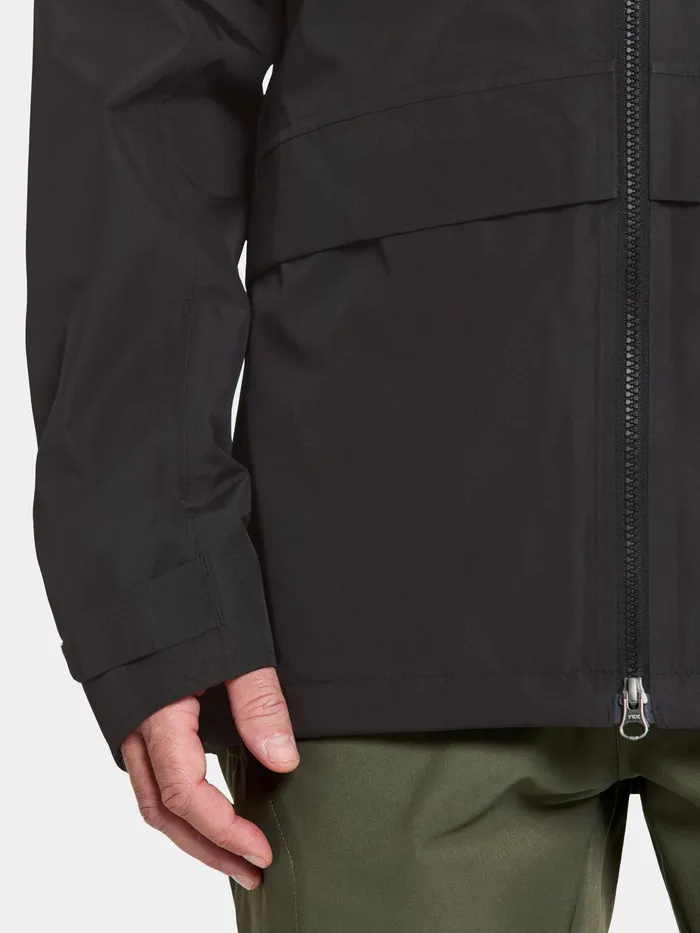 Men Nordic Jacket Black Didriksons Spring Jackets