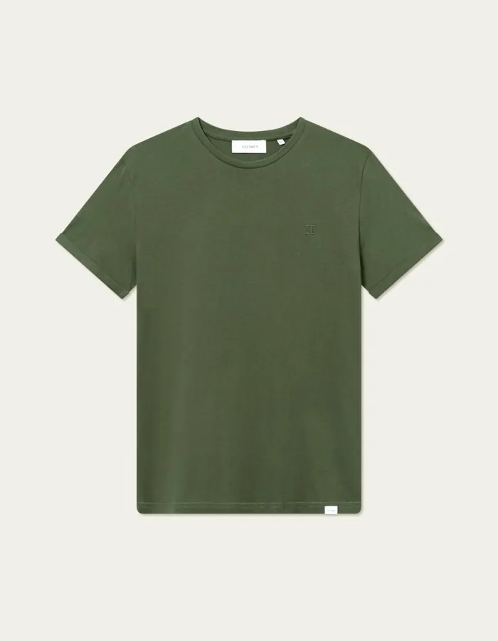 Men Norregaard Tonal TShirt 8211 Olive Night Les Deux Tshirts
