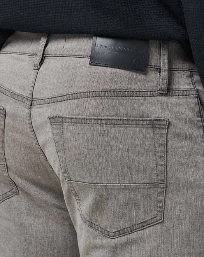 Men Pants TravisMathew LEGACY FEATHERWEIGHT JEANS Grey