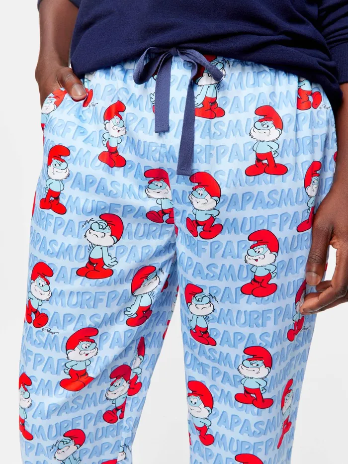 Men Papa Smurf Classic Pj Pant Multi Peter Alexander Pants