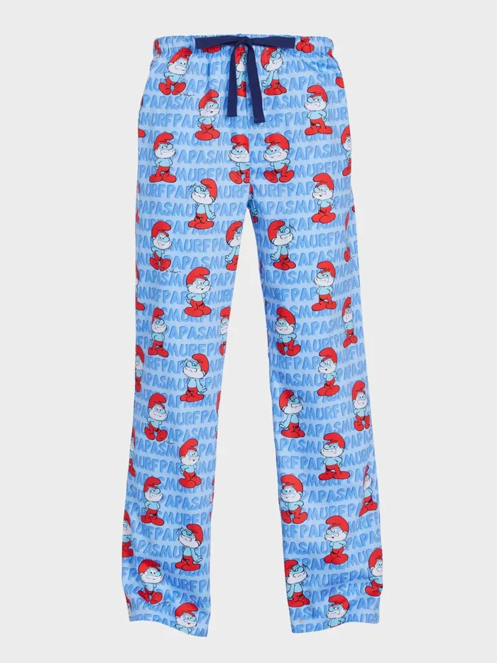 Men Papa Smurf Classic Pj Pant Multi Peter Alexander Pants