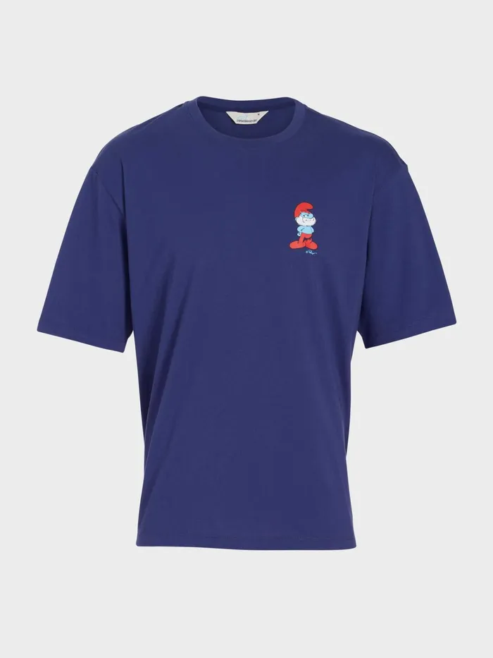Men Papa Smurf Tee Navy Peter Alexander Tops