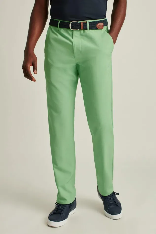 Men Performance Link Pants Heather Green Grass Bonobos Joggers and Athleisure