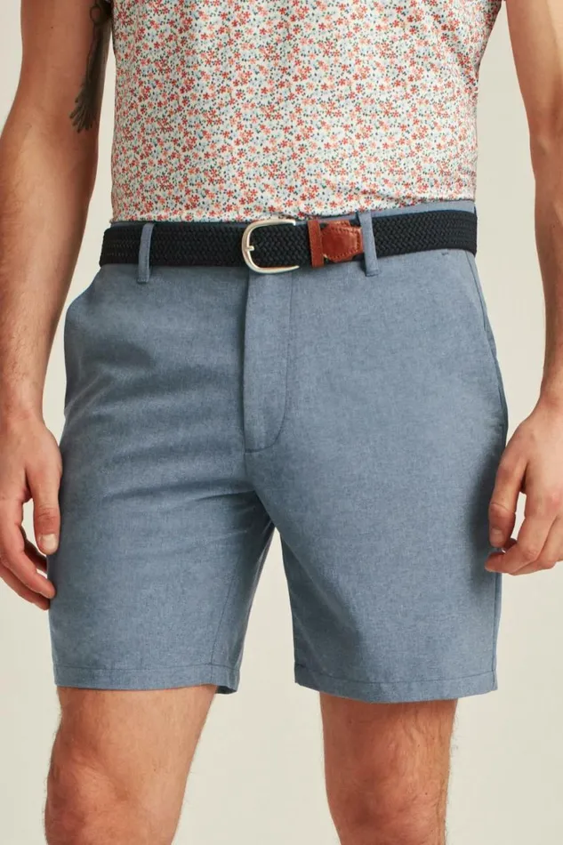 Men Performance Link Shorts Downpour Heather Bonobos Casual Shorts