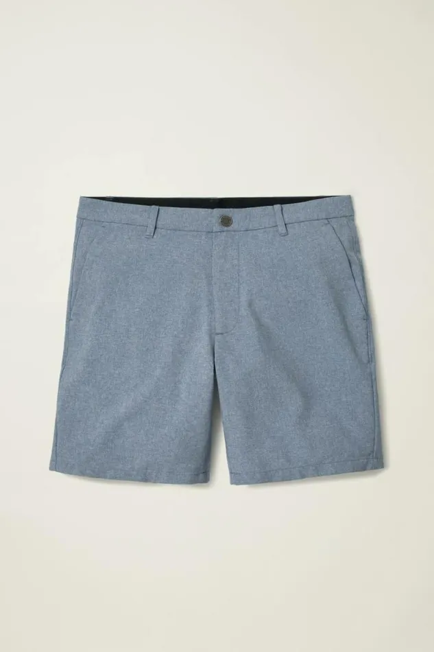 Men Performance Link Shorts Downpour Heather Bonobos Casual Shorts