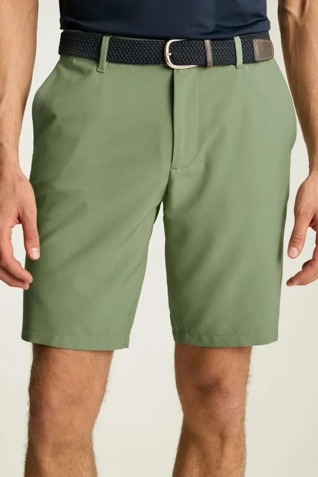 Men Performance Link Shorts Fern Green Bonobos Casual Shorts