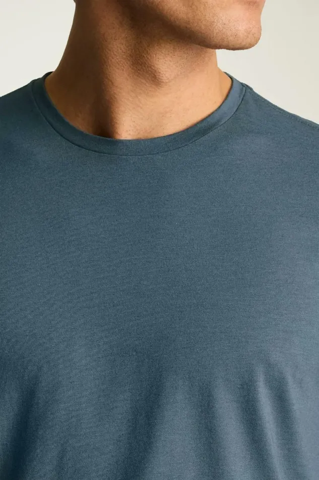 Men Pima Performance Tee Deep Blue Bonobos Short Sleeve Tees
