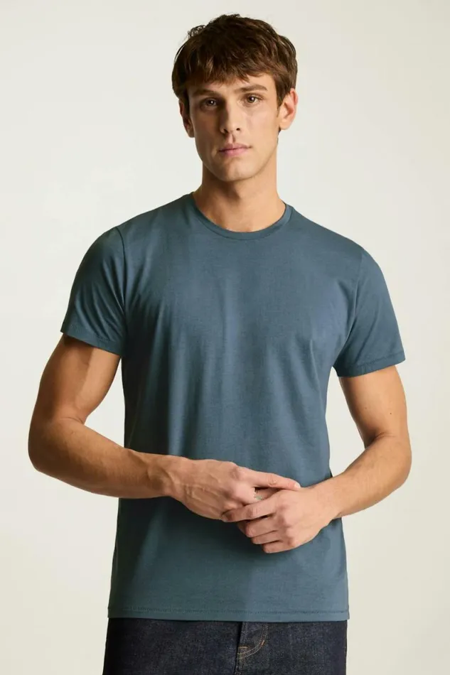 Men Pima Performance Tee Deep Blue Bonobos Short Sleeve Tees