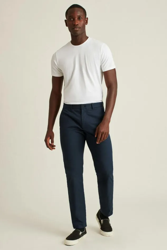 Men Pima Performance Tee White Bonobos Short Sleeve Tees