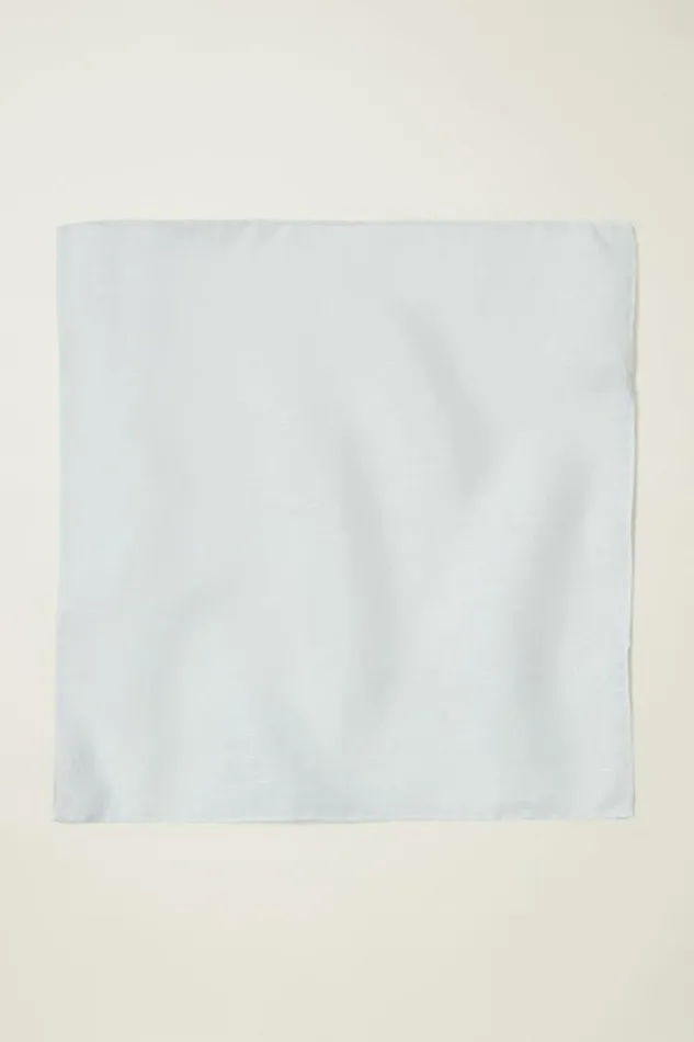 Men Premium Pocket Square White Linen Bonobos Ties and Pocket Squares