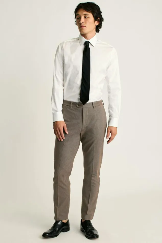 Men Primo Chino Brown Twill Bonobos Chinos