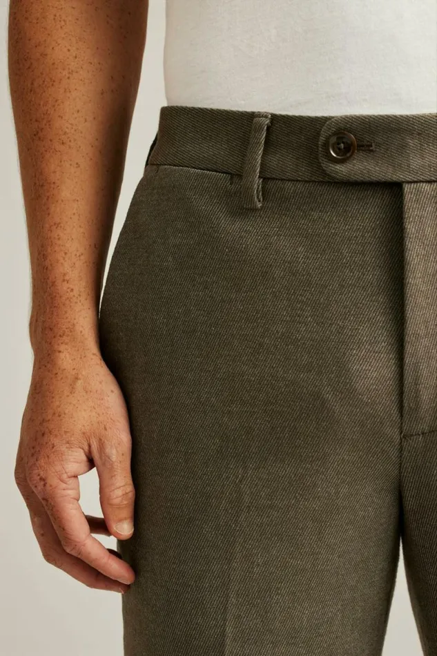 Men Primo Chino Brown Twill Bonobos Chinos