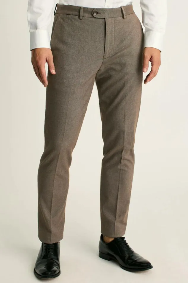 Men Primo Chino Brown Twill Bonobos Chinos
