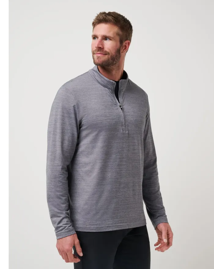 Men Quarter Zips TravisMathew THE HEATER QUARTER ZIP Sleetquiet Shade