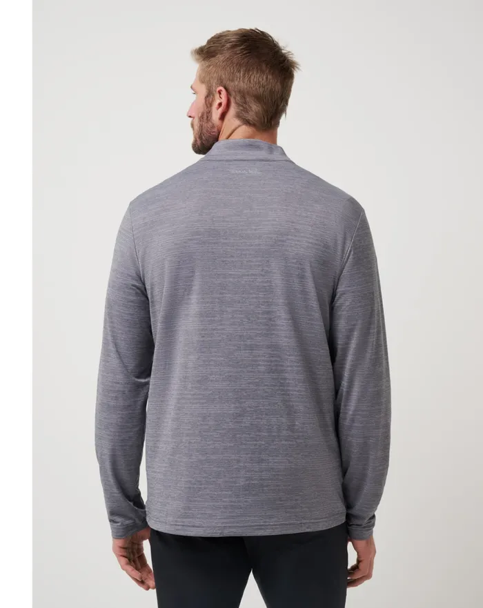 Men Quarter Zips TravisMathew THE HEATER QUARTER ZIP Sleetquiet Shade