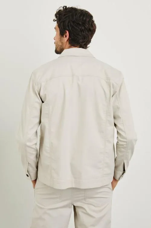 Men Rails Jackets and Coats Franklin Jacket Oat Railroad Dobby
