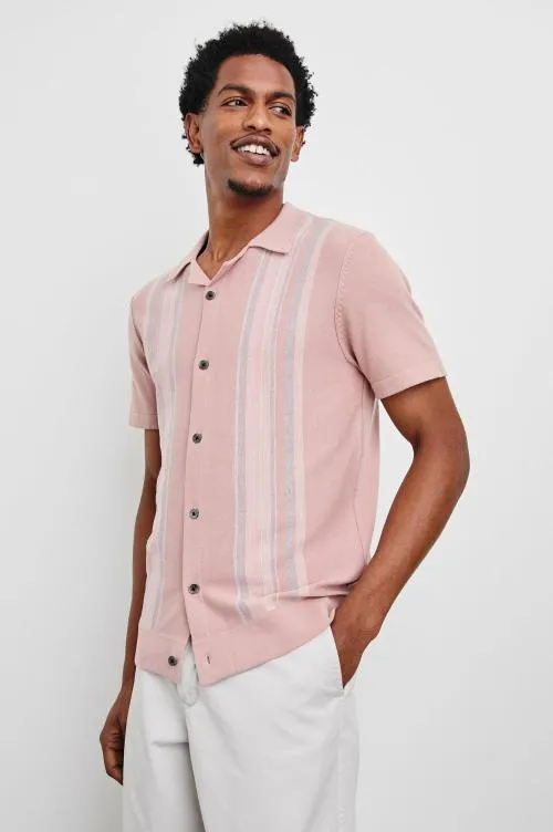 Men Rails Shirts Silas Shirt Rose Multi
