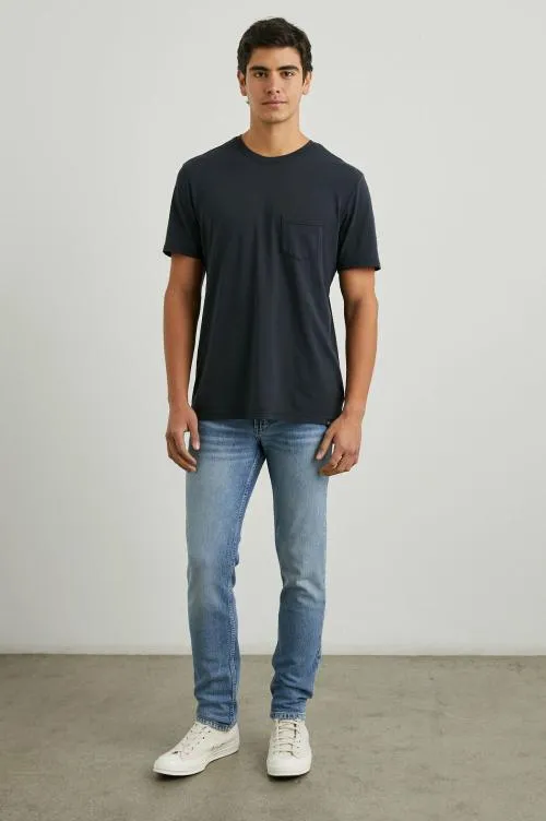 Men Rails TShirts and Polos Johnny Tshirt Carbon Men Rails TShirts and Polos Johnny Tshirt Carbon
