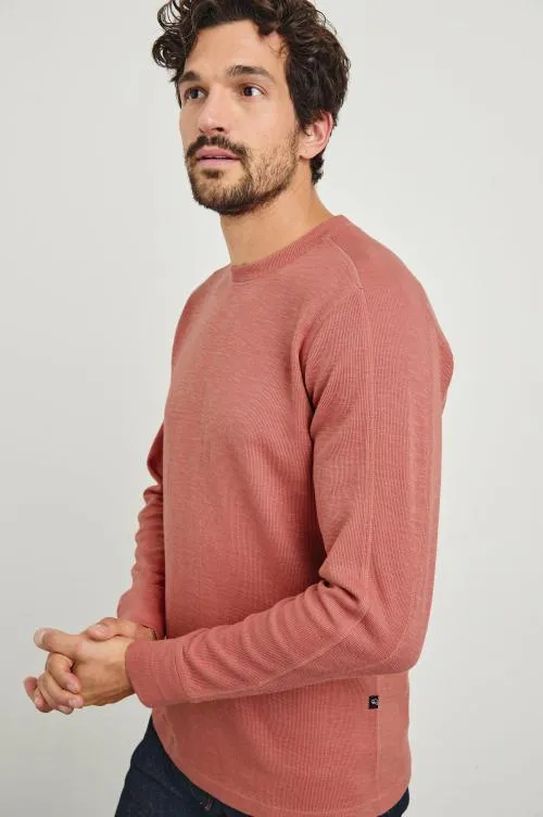 Men Rails TShirts and Polos Rheese Thermal Red Brick Men Rails TShirts and Polos Rheese Thermal Red Brick