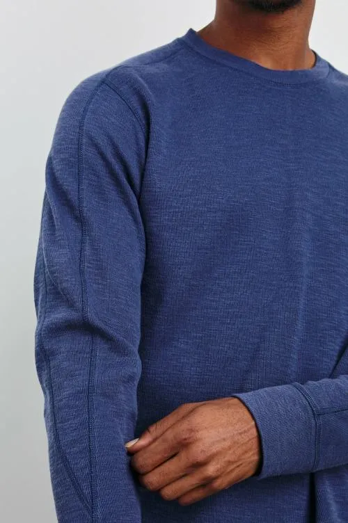Men Rails TShirts and Polos Rheese Thermal Vintage Indigo