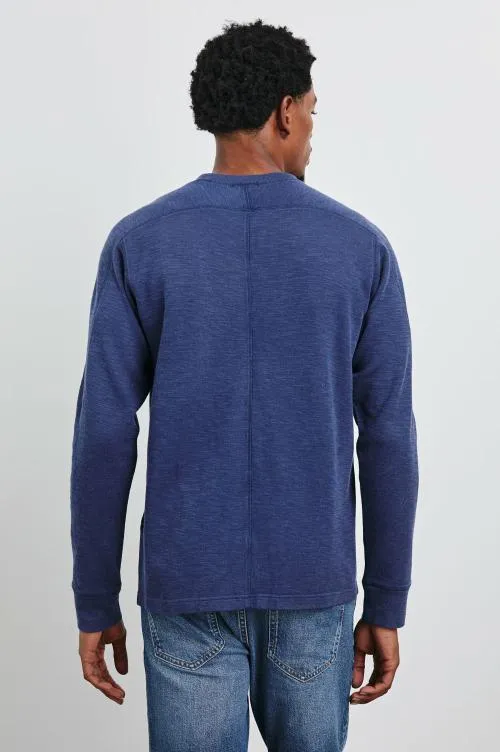 Men Rails TShirts and Polos Rheese Thermal Vintage Indigo