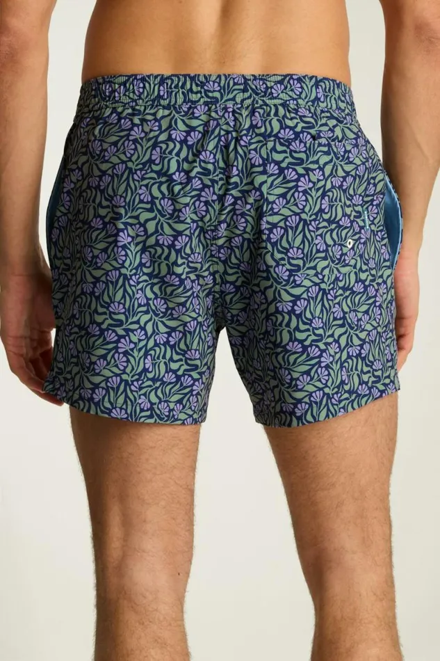 Men Riviera Recycled Swim Trunks Floral Vibes Bonobos Swim Trunks