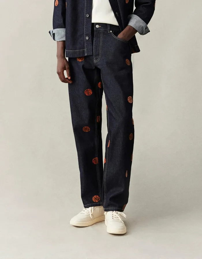 Men Ryder AOE Pants 8211 Raw Denim Les Deux Pants