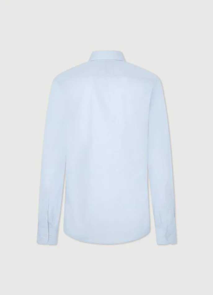 Men Shirts Hackett London Classic Fit Striped Shirt Blue