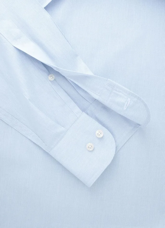 Men Shirts Hackett London Classic Fit Striped Shirt Blue