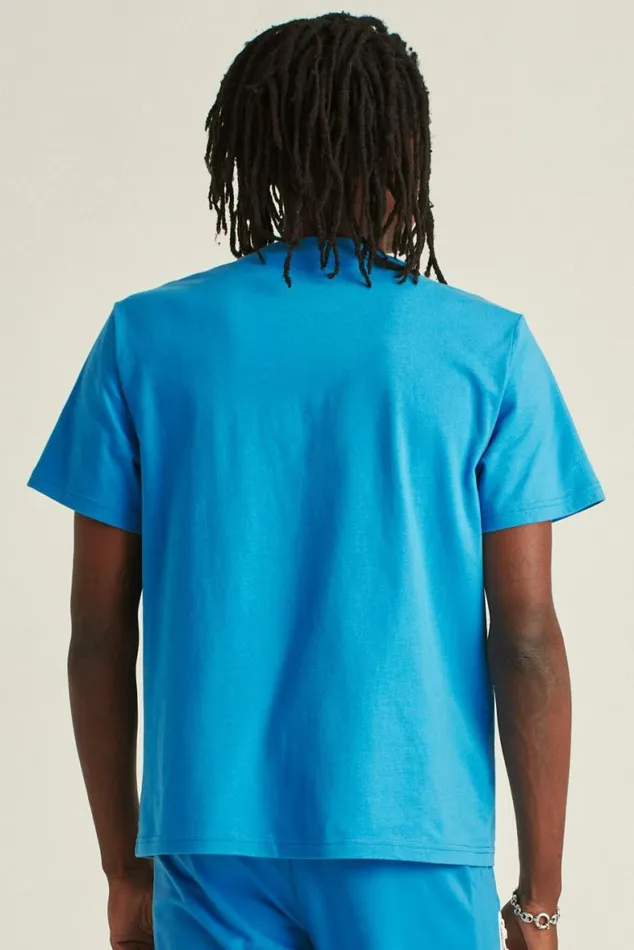 Men Short Sleeve Logo Tee Light Blue Logo Bonobos Short Sleeve Tees