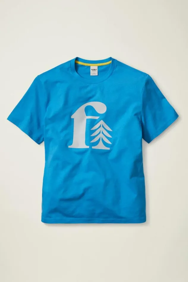 Men Short Sleeve Logo Tee Light Blue Logo Bonobos Short Sleeve Tees