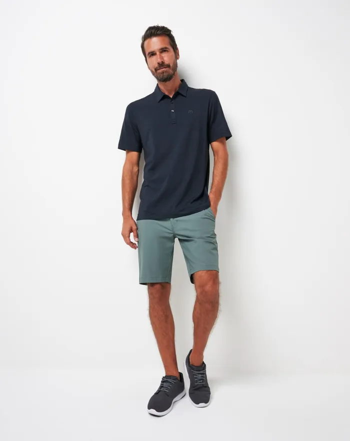 Men Shorts TravisMathew WANDERLUST SHORT 9IN Balsam Green