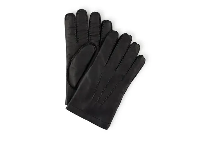 Men Small Leather Goods Tom Ford Nappa Leather Gloves With Cashmere Lining Black Men Small Leather Goods Tom Ford Nappa Leather Gloves With Cashmere Lining Black