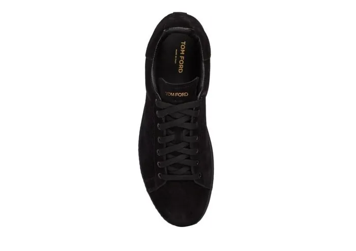 Men Sneakers Tom Ford Warwick Black Sole Suede Sneaker Black Men Sneakers Tom Ford Warwick Black Sole Suede Sneaker Black