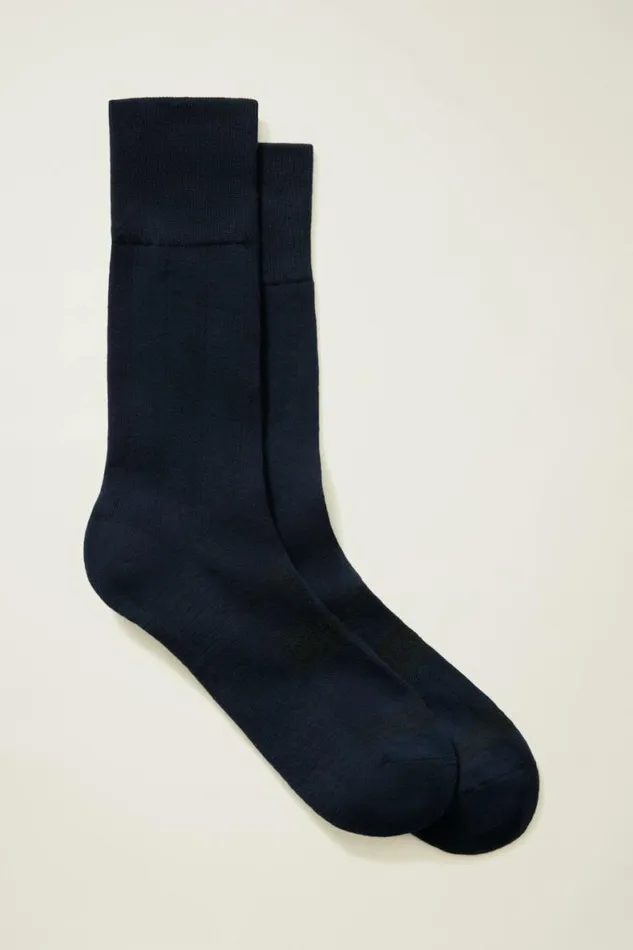 Men Soft Everyday Socks Navy Bonobos Socks and Underwear