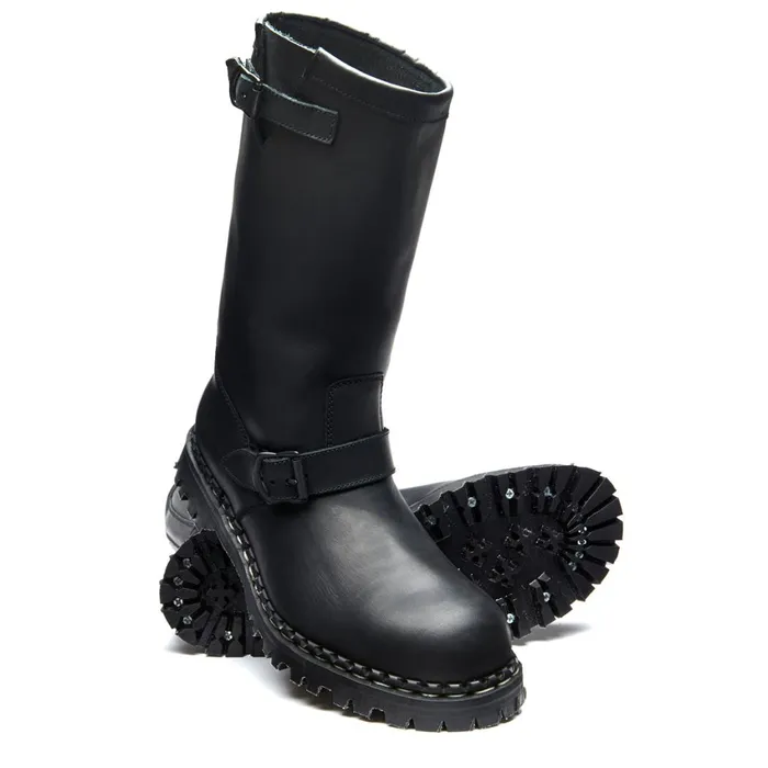 Men Solovair Biker Boots NPS Solovair