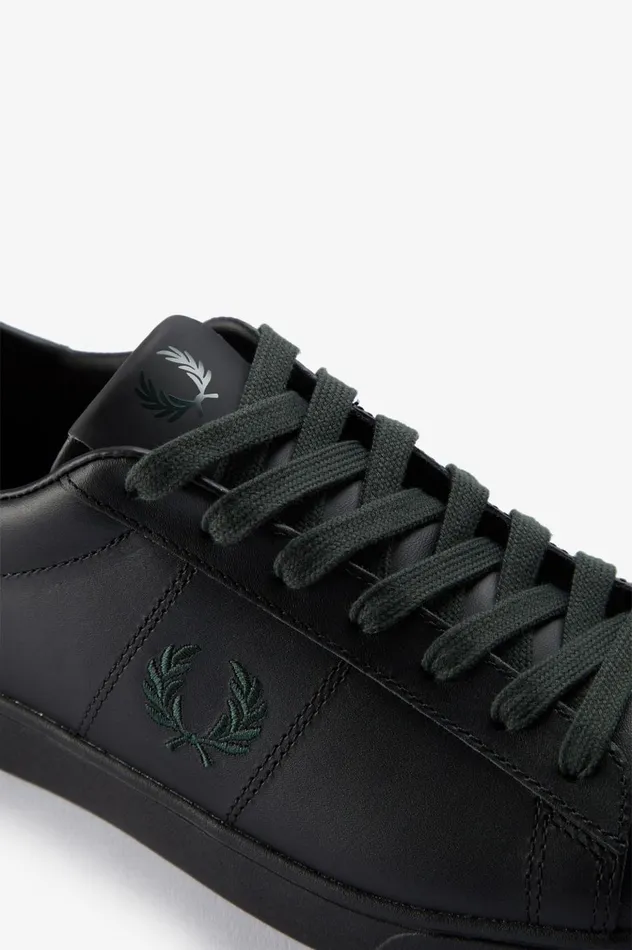Men Spencer Blacknight Green Fred Perry Shoes